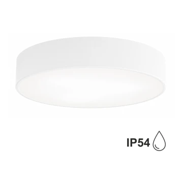 Brilagi - Plafón de baño CLARE 3xE27/24W/230V diá. 40 cm blanco IP54