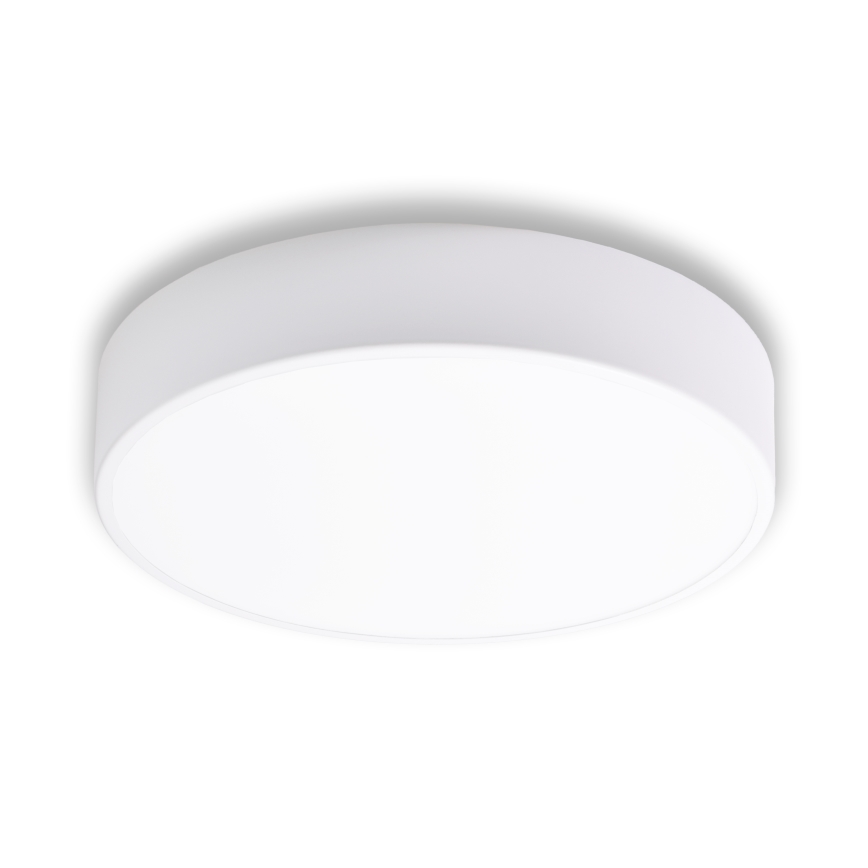 Brilagi - Plafón de baño CLARE 3xE27/24W/230V diá. 40 cm blanco IP54