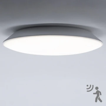 Brilagi - Plafón de baño LED con sensor VESTAS LED/12W/230V 3000K IP54