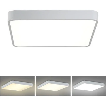 Brilagi - Plafón LED POOL LED/36W/230V 3000/4500/6000K 40x40 cm blanco