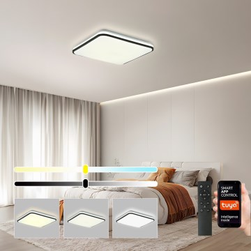 Brilagi - Plafón LED regulable SMART LED/28W/230V 3000-6000K 40x40 cm Wi-Fi Tuya + control remoto