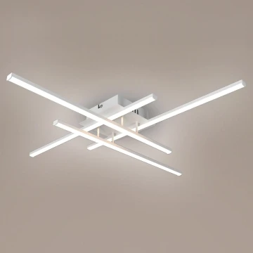 Brilagi - Plafón LED STRIPES LED/37W/230V blanco