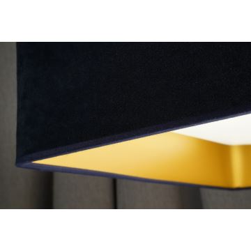 Brilagi - Plafón LED VELVET SQUARE LED/24W/230V azul oscuro