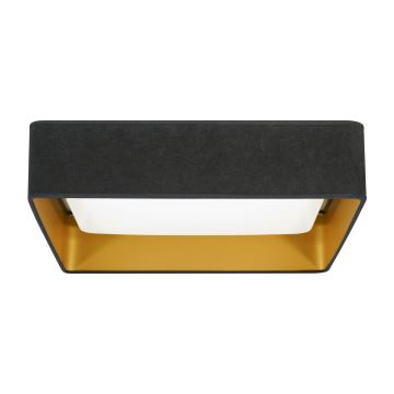 Brilagi - Plafón LED VELVET SQUARE LED/24W/230V gris