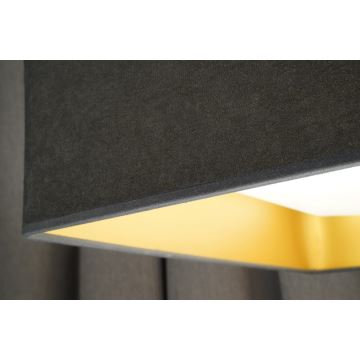 Brilagi - Plafón LED VELVET SQUARE LED/24W/230V gris