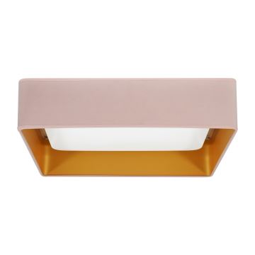 Brilagi - Plafón LED VELVET SQUARE LED/24W/230V rosa