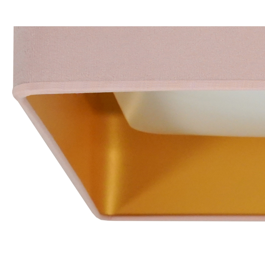 Brilagi - Plafón LED VELVET SQUARE LED/24W/230V rosa