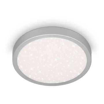 Brilo 3649-014 - Plafón LED de baño RUNA LED/18,5W/230V IP44 plata