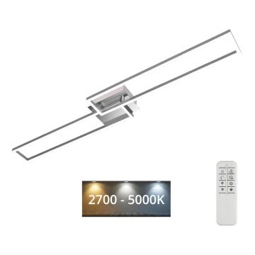 Brilo - Lámpara de techo LED regulable FRAME 2xLED/20W/230V 2700-5000K + control remoto