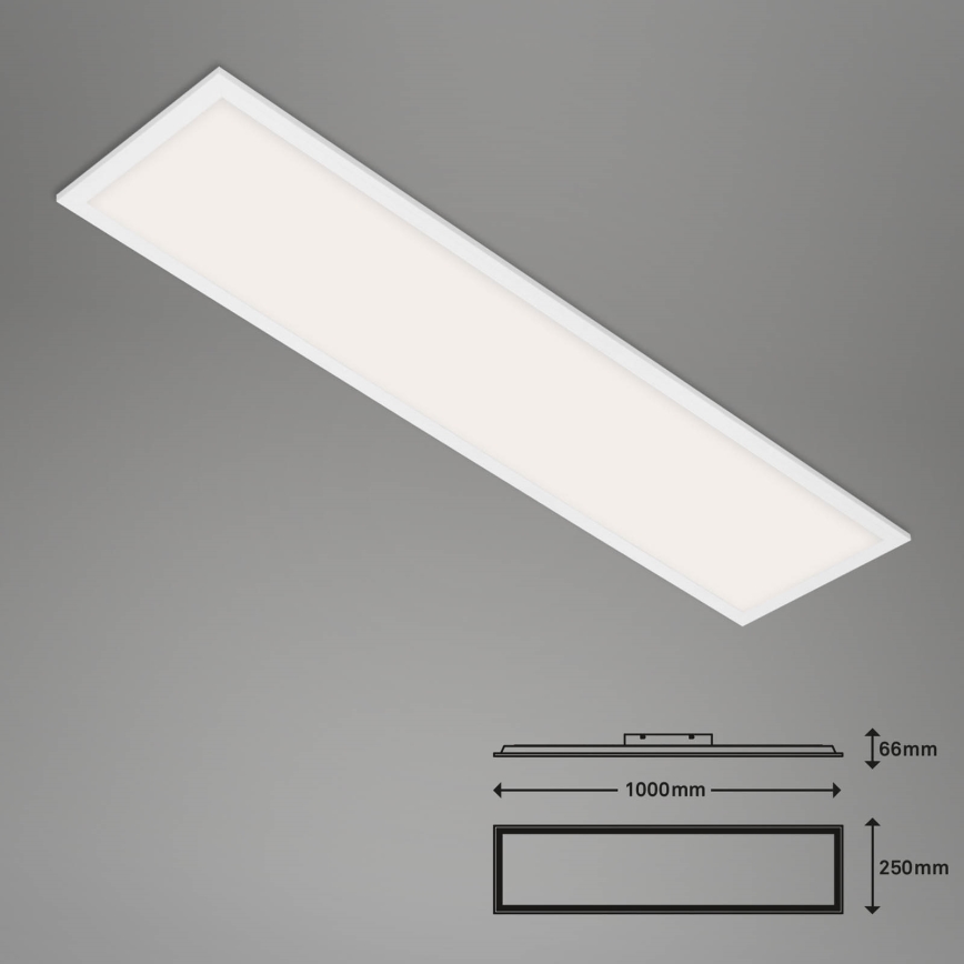 Brilo - Plafón LED regulable PIATTO LED/28W/230V 3000-6500K Wi-Fi Tuya + control remoto