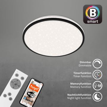 Brilo - Plafón LED regulable STARRY SKY LED/24W/230V 3000-6500K Wi-Fi Tuya + control remoto