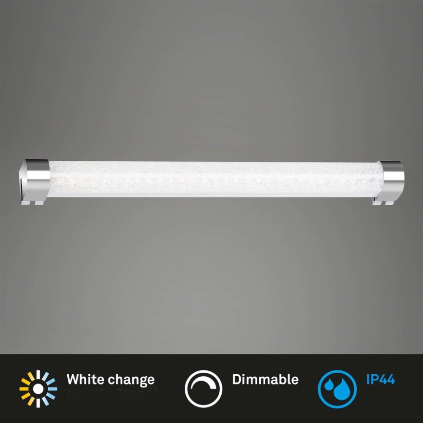 Briloner 2243-018 - Iluminación LED regulable para espejos de baño COOL&COSY LED/8W/230V 2700/4000K IP44