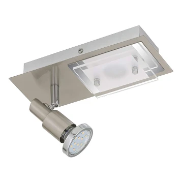 Briloner 2879-022 - LED Plafón COMBINATA 1xGU10/3W + LED/5W/230V