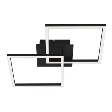 Briloner 3210-015 - Plafón LED regulable FRAME 2xLED/11W/230V negro