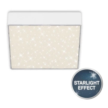 Briloner 7076-416 - Plafón LED STAR SKY LED/11W/230V 4000K 15x15 cm blanco