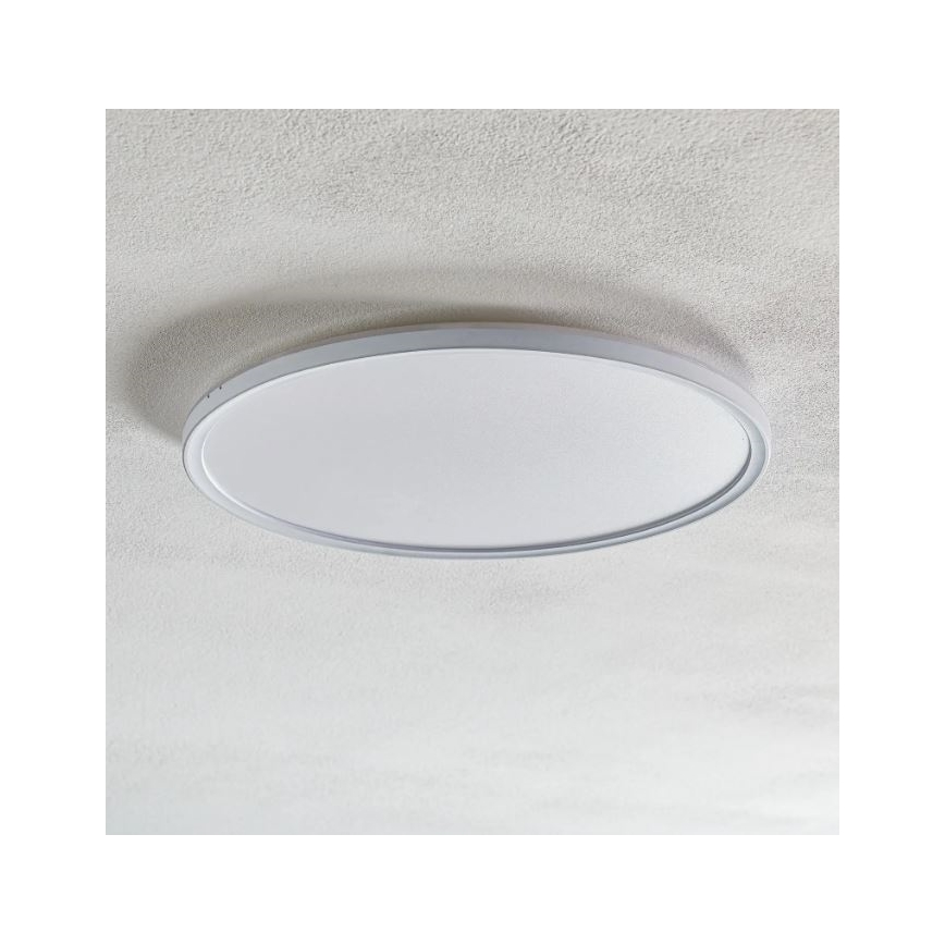 Briloner 7094-416 - Plafón LED RGBW regulable SLIM LED/22W/230V + control remoto