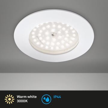 Briloner 7206-016 - Lámpara empotrable de baño LED LED/10,5W/230V IP44