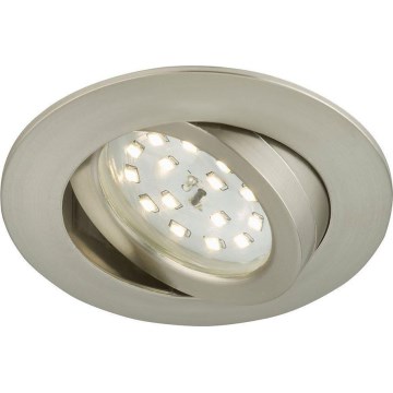 Briloner 7209-012 - Lámpara empotrable de baño LED LED/5W/230V IP23