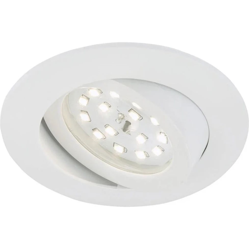 Briloner 7232-016 - Lámpara empotrable de baño LED regulable LED/5,5W/230V IP23