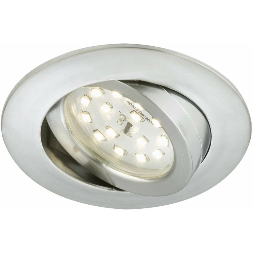 Briloner 7232-019 - Lámpara empotrable de baño LED regulable LED/5,5W/230V IP23
