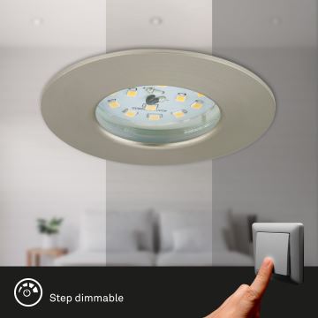 Briloner 7295-012 - LED Lámpara empotrable regulable para el baño ATTACH LED/6,5W/230V IP44