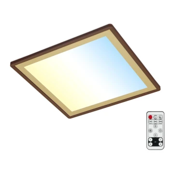 Briloner 7459-417 - Plafón LED regulable DECO LED/24W/230V 2700-6500K + mando a distancia