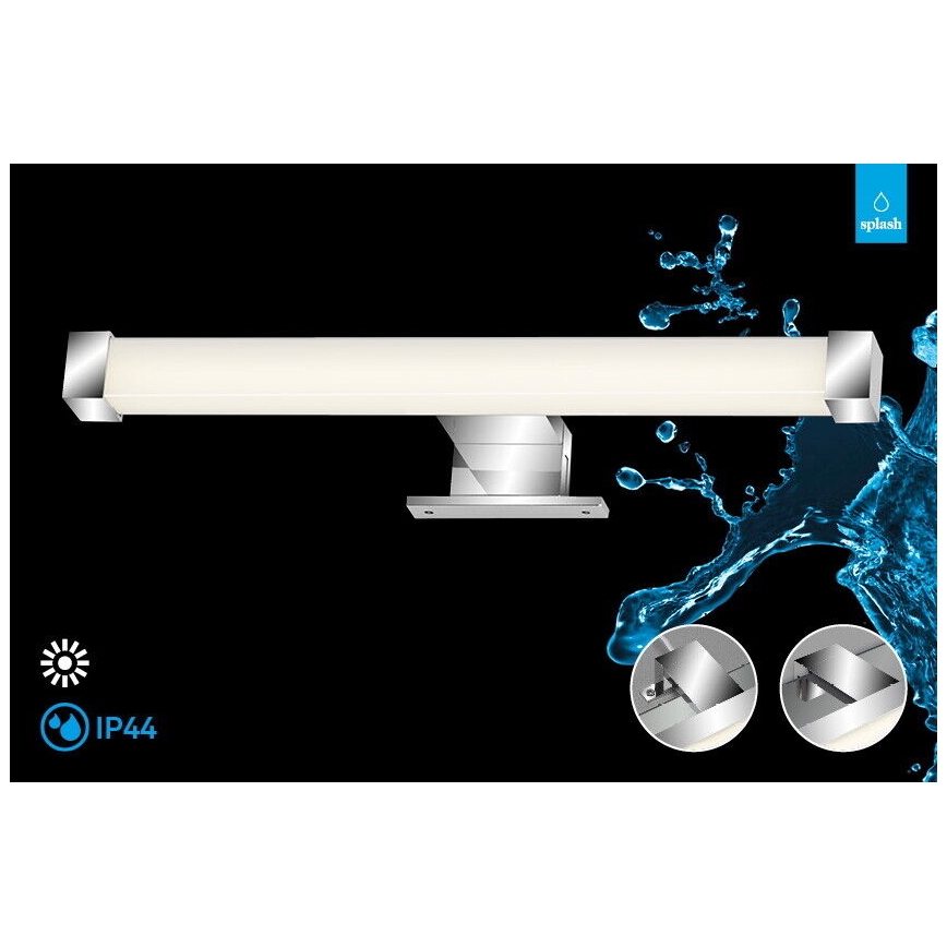 Briloner - Iluminación LED para espejos de baño SPLASH LED/10W/230V IP44