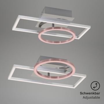 Briloner - Plafón LED regulable FRAMES LED/19W/230V