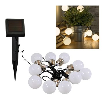 Cadena decorativa LED Solar LED/1,2V 3,8 m IP44