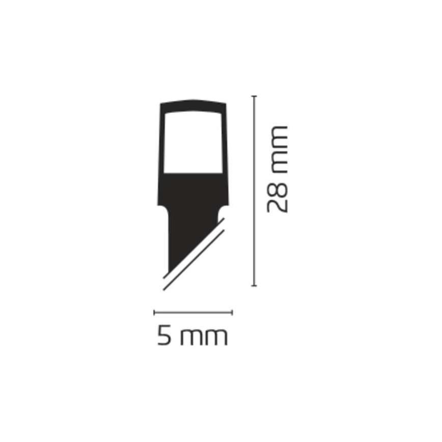 Cadena LED de Navidad para exterior 180xLED/23m IP44 blanco cálido