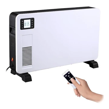 Calefactor/convector eléctrico 1000/1300/2300W LCD/temporizador/termostato + CR