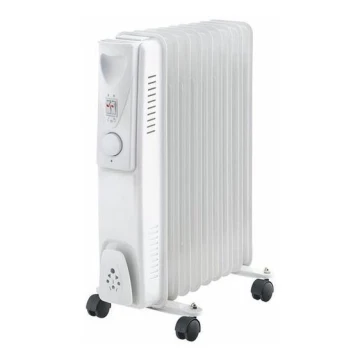 Calefactor de aceite Con 9 aletas 800/1200/2000W/230V blanco