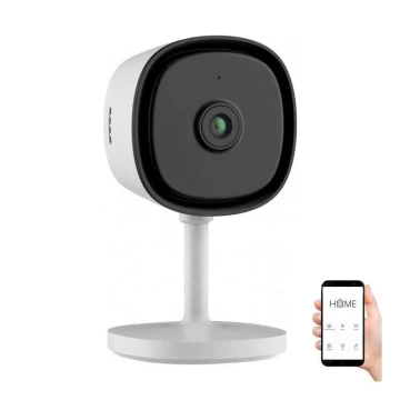 Cámara inteligente para interiores con sensor Full HD 1080p 5V Wi-Fi blanco