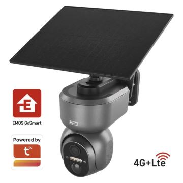 Cámara solar inteligente con sensor GoSmart 4G/LTE 10400mAh 5V IP65 Tuya