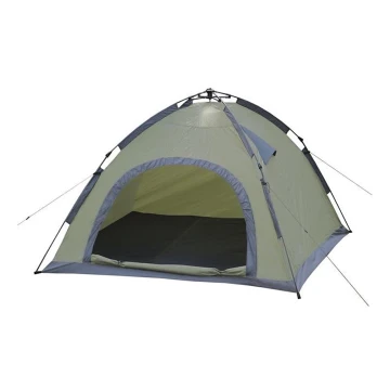 Carpa plegable rápida para 3-4 personas PU 3000 mm verde