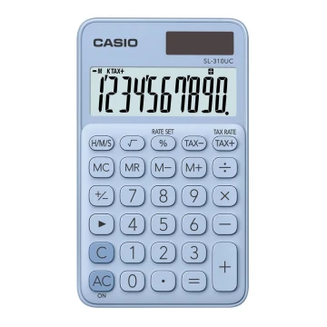 Casio - Calculadora de bolsillo 1xLR54 azul