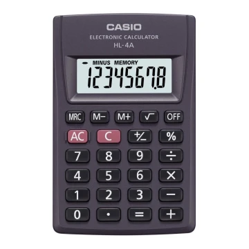 Casio - Calculadora de bolsillo 1xLR54 negro