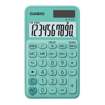 Casio - Calculadora de bolsillo 1xLR54 verde