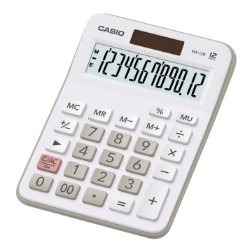 Casio - Calculadora de mesa 1xLR1130 plata
