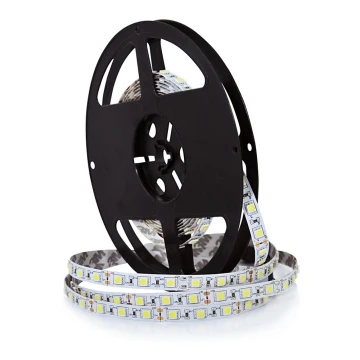 Cinta LED 5m LED/10W/12V IP20 blanco