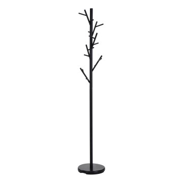 Coat rack 176x30 cm negro