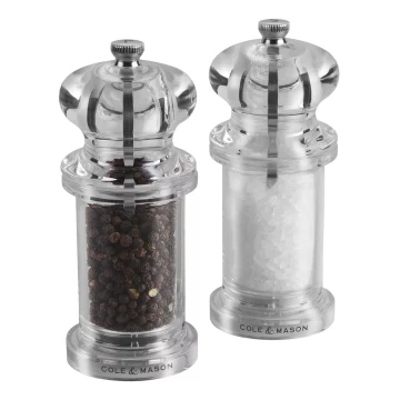 Cole&Mason - Juego de molinillos de sal y pimienta PRECISION MILLS 2 pcs 14 cm
