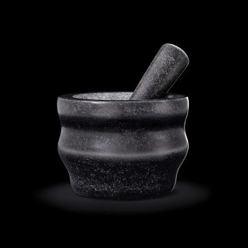 Cole&Mason - Mortero de granito con pilón GRANITO Ø 18 cm