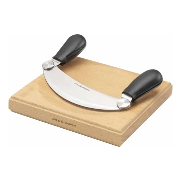 Cole&Mason - Tabla de cortar y cuna cuchillo 21,5x51,5 cm haya