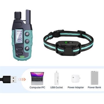 Collar de adiestramiento eléctrico para perros 52 cm 600 m 3,7 V IP67