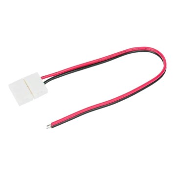 Conector flexible unilateral para tiras LED de 2 pines de 10 mm