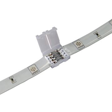Conector para tira LED RGB de 4 pines y 10 mm