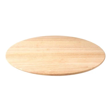 Continenta C3015 - Bandeja giratoria 46x3,5 cm madera de caucho