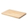 Continenta C3256 - Tabla de cortar de cocina 34x22 cm madera de caucho