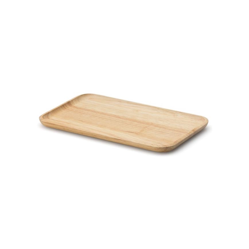 Continenta C3287 - Bandeja para servir 34x21 cm madera de caucho